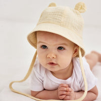 Baby Cotton Shade Rabbit Ear Fisherman Basin Hat