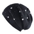 Warm Hot Drill Ladies Rabbit Fur Knitted Hat