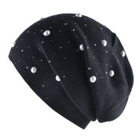 Warm Hot Drill Ladies Rabbit Fur Knitted Hat