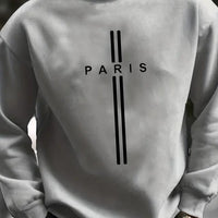 Mens Casual Loose Oversized Sweatshirt For FallWinter