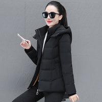 Down Jacket Women's Short Thick Warm Jacket