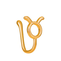 European And American 12 Constellation Piercing Free Nose Clip Ins Fashion