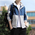 Autumn Clothing Coat Men's Spring New Korean Style Trendy Handsome Top Spring And Autumn Clothes Men's Stand Collar Jacket