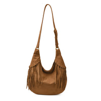 Autumn And Winter New Large Capacity Versatile Dumpling Bag Retro Messenger Bag