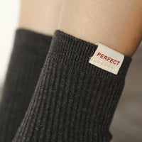 Autumn And Winter Couples Tube Socks