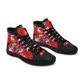 Printed Couple High Top Canvas Shoes