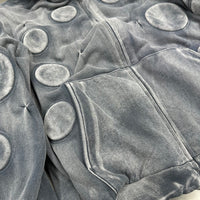 Heavy-water-washed Fade-resistant High-density Hoodie With A Loose Round Fit