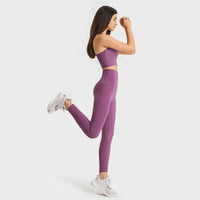 Women's Solid Color High Waist Hip Lift Stretch Yoga Pants