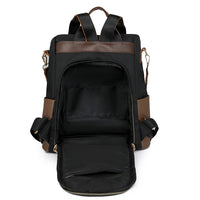 Color Block Large Capacity Oxford Cloth Outdoor Fashion Casual Anti-theft Backpack