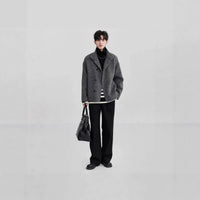 High-end Wool Coat For Men Autumn And Winter