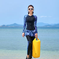 Women's Fashion Diving Four-piece Suit