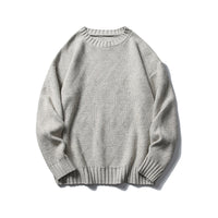 Women's Round Neck Sweater Autumn Winter Coat Retro Brocade Sweater