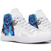 High Top Canvas Shoes For Printing Lovers