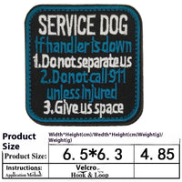 Pet Dog Accessories Embroidered Velcro New Pet Clothing Decorative Sticker Computer Embroidery Chapter