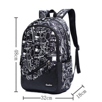 Boys Schoolbag Fashion Backpack High School