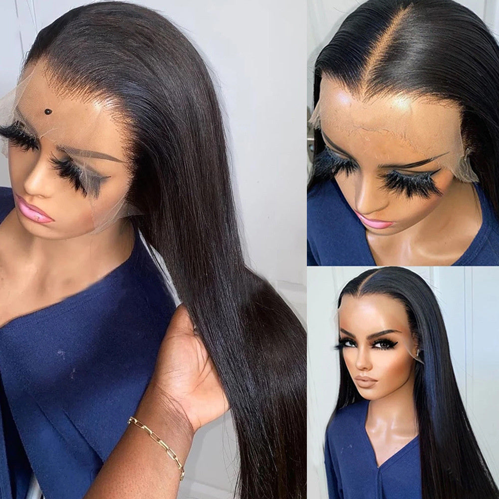 Full Lace Head Cover With Real Hair