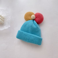 Children Princess Bow Knitted Woolen Hat