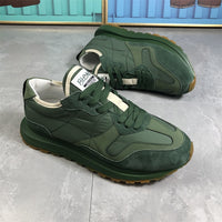 Colorblock Thick Bottom Korean Style All-match Retro Trendy Men's Shoes