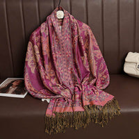 Jacquard Outerwear Women's Shawl Spring And Summer