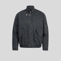 American Retro Autumn And Winter High-end Washed Vintage Design Stand-collar Casual Jacket