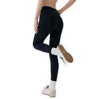 Hip Yoga Pants Women's Outer Wear With Three-dimensional Hip Cushion Composite High Waist Belly Contracting