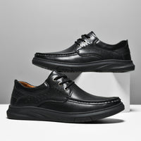 Casual Men's Doudou Comfortable Real Leather Shoes