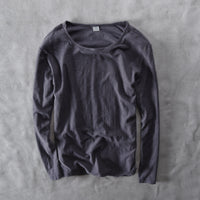 Men's Fashionable Casual All-Match Crewneck Long-Sleeve