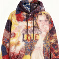 Fashion Casual Printed Polyester Sweater