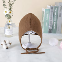 Hand-embroidered Knitted Windproof Earflap Hat