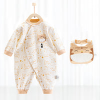 Cotton Jumpsuit Warm Newborn Crawling Suit
