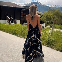 Women's Casual Slip Halter Dress
