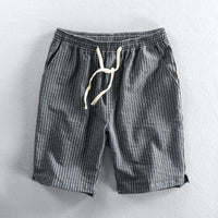 Men's Striped Casual Loose Straight Pants