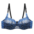 Slim Cup Lace Nylon Bra Embroidered