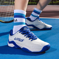Professional Tennis Badminton Shoes Mens Womens Breathable Bouncy Cushioned Sports Training Shoes