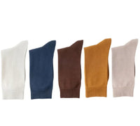 Mid-calf Spring And Autumn Pure Cotton Business Men Socks
