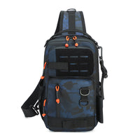 Multi-functional Fishing Single Rod Fishing Outdoor Sports Crossbody Bag