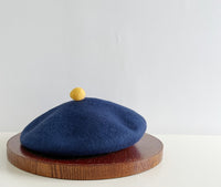 High-Quality Wool Beret Womens Wool Felt Painters Cap