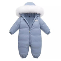 Newborn Infant Down Jacket Jumpsuit