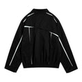 Irregular Design Stitching Lapel Jacket