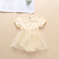 Tulle Skirt Baby Girl Triangle Rompers Baby Romper