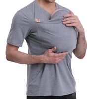 High Quality Kangaroo Dad Multi-functional T-shirt Long Sleeve