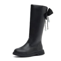 Explosive Style Children's Shoes British  Retro Leather Boots