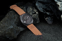 Neutral Small-dial Matte Leather Watch