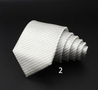 Men's Striped British Gentleman Polyester Fiber Tie
