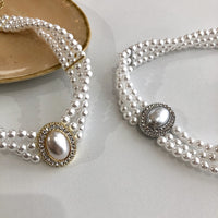 Women's Multi-layer Pearl Decorative Necklace