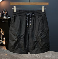 Camouflage Cargo Pants Men's Thin Shorts Quick-drying Loose Shorts