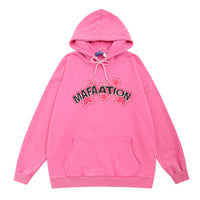 Five-pointed Star Printed Hoodie Male