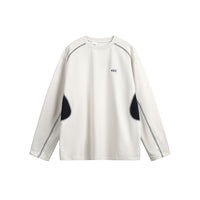 Contrast Patchwork Long Sleeve Quick-drying
