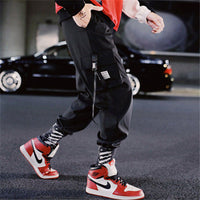 Overalls Men's Spring And Summer Korean Style Cropped Trousers Trend Function Wind