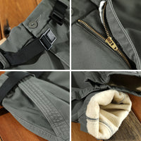 Men's Workwear Velvet Padded Casual Pants